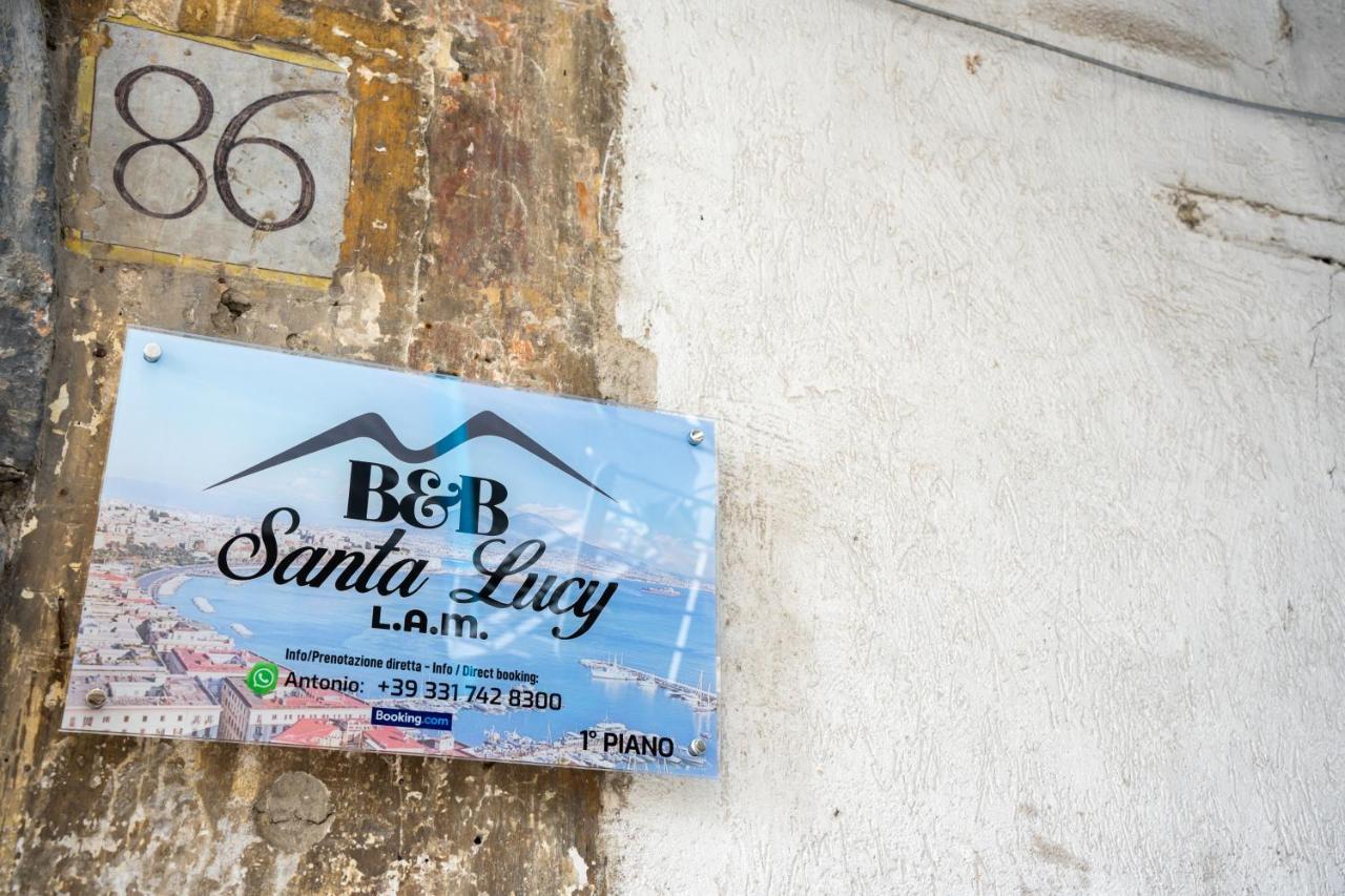 B&B Santa Lucy L.A.M. เนเปิลส์ ภายนอก รูปภาพ