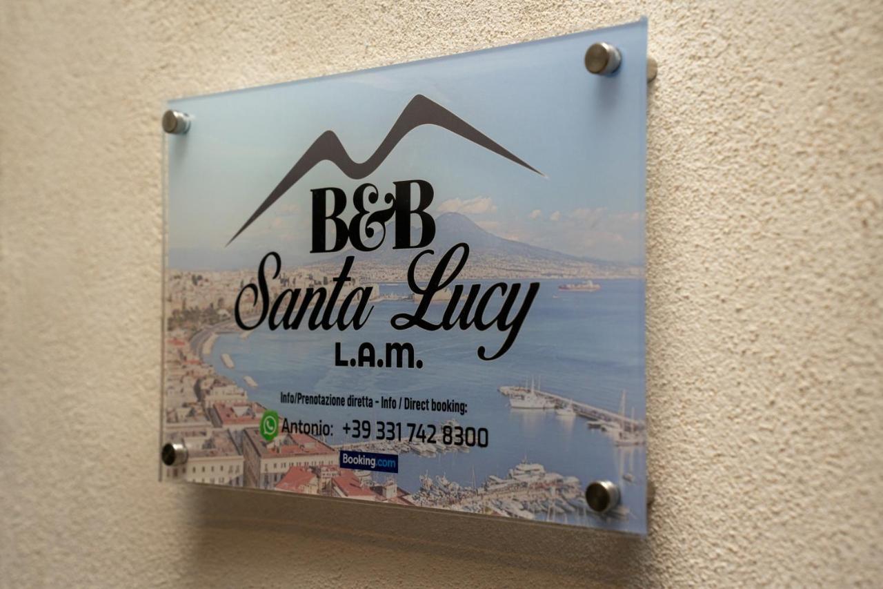 B&B Santa Lucy L.A.M. เนเปิลส์ ภายนอก รูปภาพ